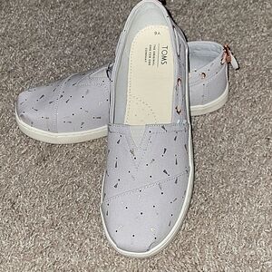 Toms￼ Grey Exclamation Dot Print  Grey